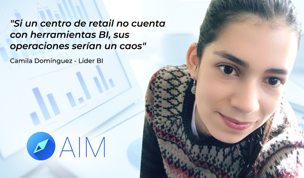 Camila Domínguez: "Si un centro de retail no cuenta con herramientas BI, sus operaciones serían un caos"